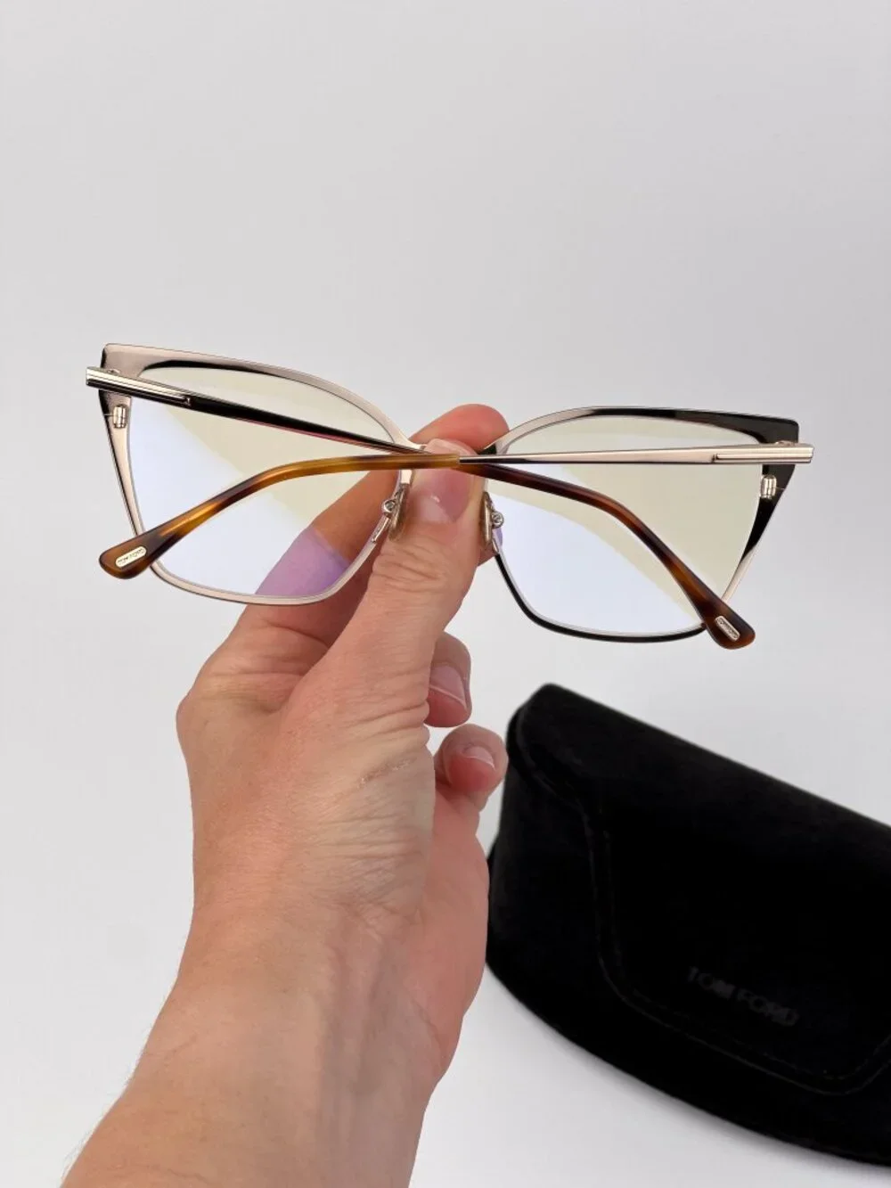 Tom Ford FT6051-B Women’s Eyeglasses Rose Gold Cat Eye | Model FT6051-B 028